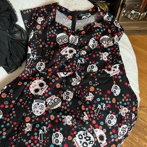 OTEN Sugar skull dress